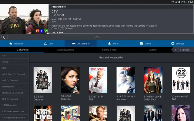 TV android App screenshot 3